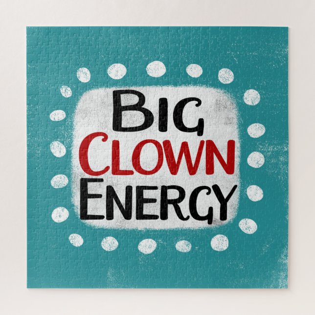 Big Clown Energy Jigsaw Puzzle (Vertikal)
