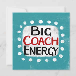 Big Coach Energy Globe Card Karte
