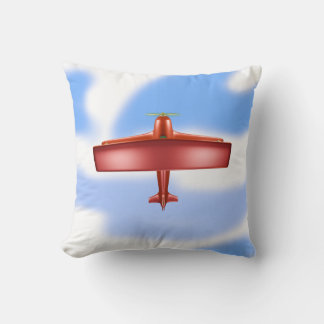 Big Cool Adventurous fliegendes rotes Flugzeug Kis Kissen