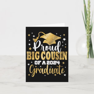 Big Cousin eines 2024-Grad-Cl-Senior-Abschlusses Karte