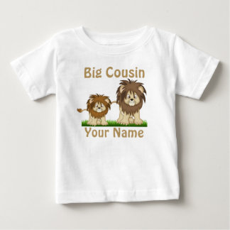 Big Cousin Lion Personalisiert T - Shirt