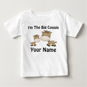 Big Cousin Pferd Personalisierter T - Shirt