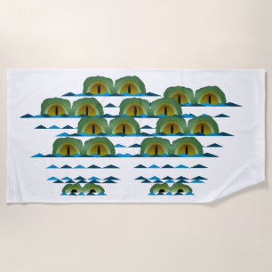 Big Croc Beach Handtuch