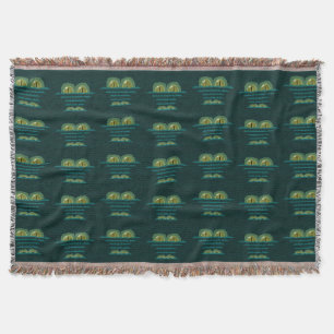 Big Croc Throw Blanket Decke