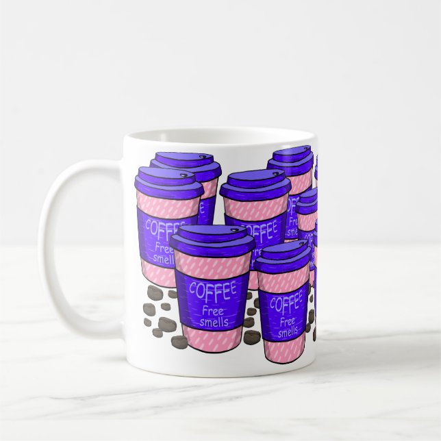 Big Cups des Kaffees Xo Kaffeetasse (Links)