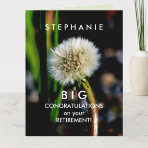 BIG Custom Retirement Herzlichen Glückwunsch mache Karte