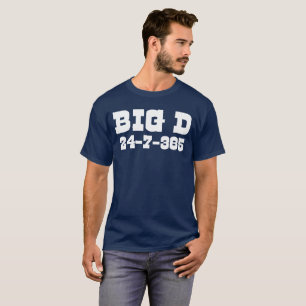 Big D 24-7-365 Shirt - Für Fußballfans von Dallas