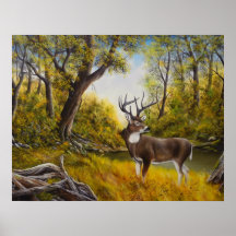 Big Daddy Deer Print