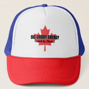Big Daddy Energy Canada Maple Leaf von Ihnen anget Truckerkappe
