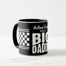 Big Daddy mit Ihrem Namen in weißem Text auf Schwa