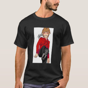 Big Daddy Tord - Eddsworld Angepasst V-Neck T-Shirt