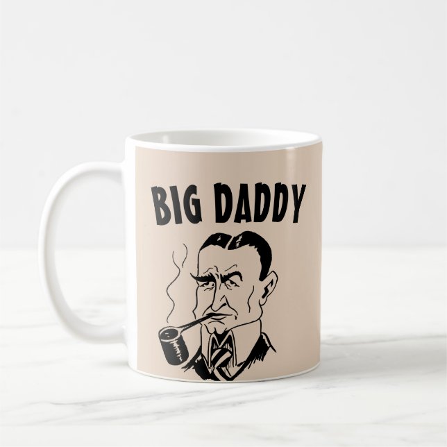 BIG DADDY VATER KAFFEE TASSE FÜR VATER (Links)