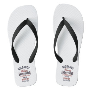 Big Daddy weiß alles Vater Opa Flip Flops