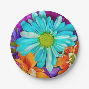 Big Daisy Pattern Pappteller