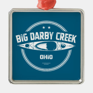 Big Darby Creek Ohio Kajaktouren Ornament Aus Metall