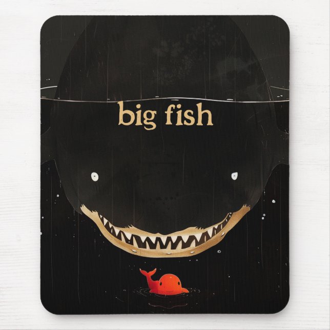 Big Dark Shark Mousepad (Vorne)