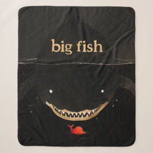 Big Dark Shark Sherpadecke