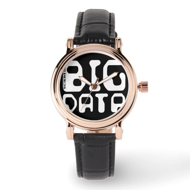 Big Data Scientist Armbanduhr (Vorderseite)