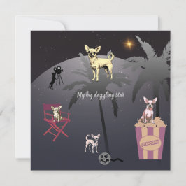 Big Dazzling Star Grußkarte