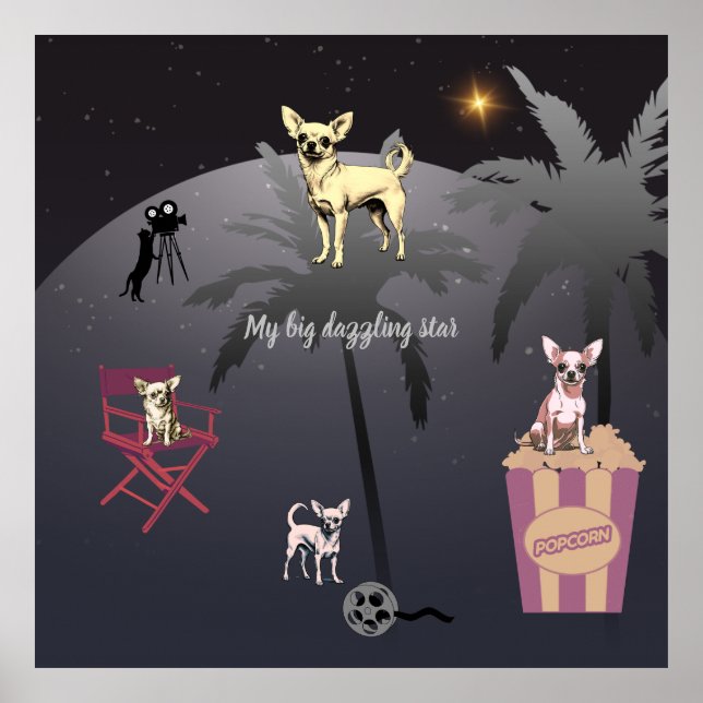 Big Dazzling Star Poster (Vorne)