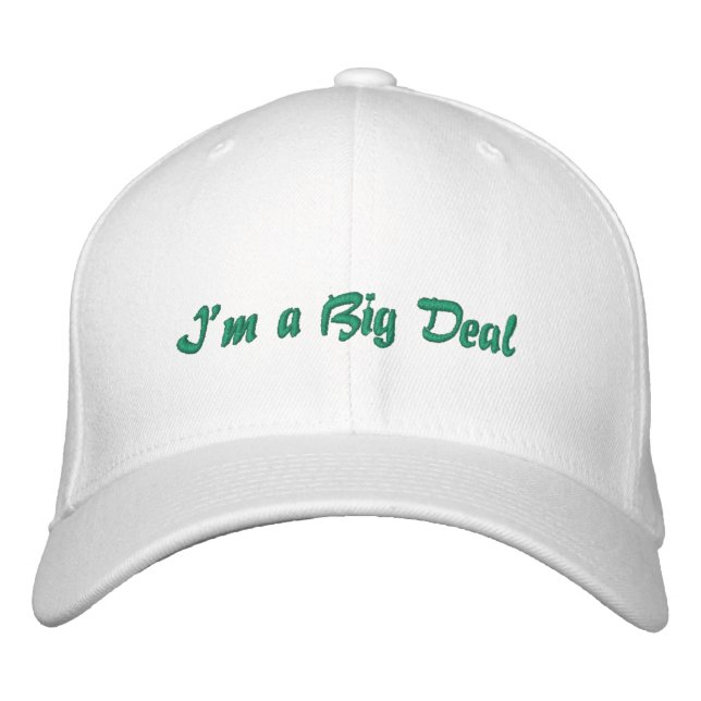 Big Deal, Baseball Cap Bestickte Baseballkappe (Vorderseite)