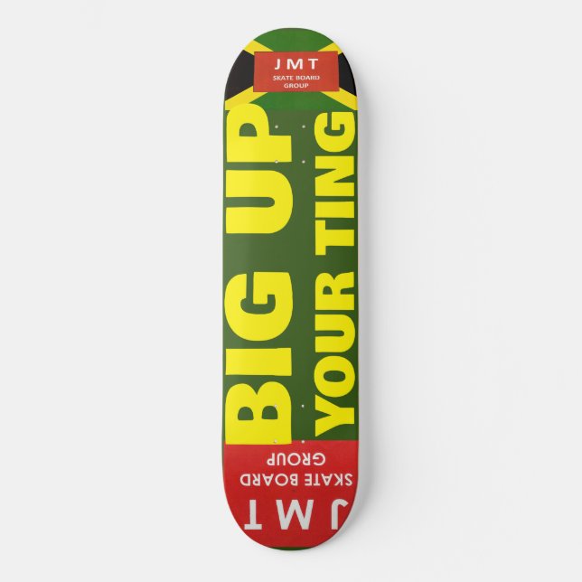 BIG DEINEN JMT 8 1/4"-Skateboarddecker hoch Skateboard (Vorderseite)