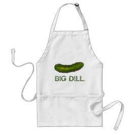 Big Dill (Deal) Crunchy Green Kosher Pickle Feinsc Schürze