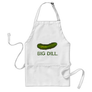 Big Dill (Deal) Crunchy Green Kosher Pickle Feinsc Schürze