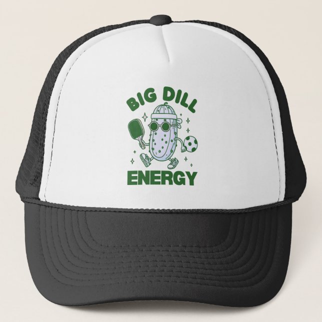 Big Dill Energy Truckerkappe (Vorderseite)