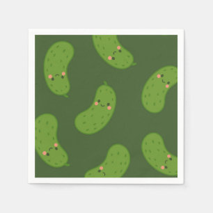 Big Dill Green Pickle Babyparty Serviette