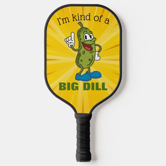 Big Dill Pickle Pub Pickleball Schläger (Vorderseite)