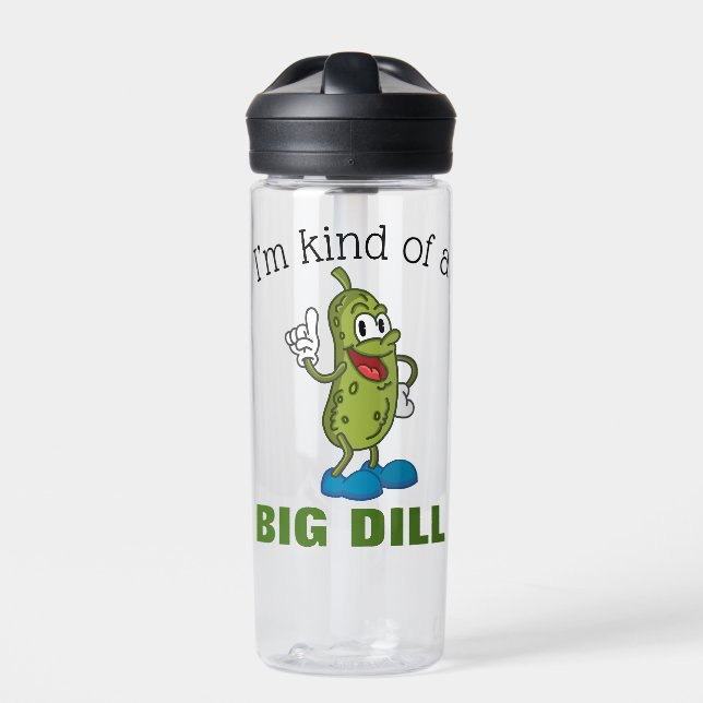 Big Dill Pickle Pub Trinkflasche (Vorderseite)