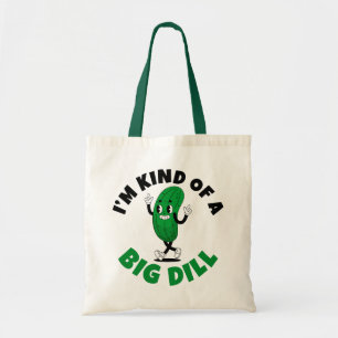 Big Dill Pickle Pun Women's Basic T - Shirt Tragetasche