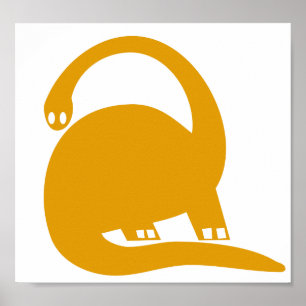 Big Dinosaur Kinderzimmer Poster