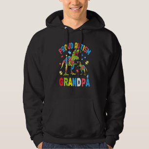 Big Dinosaur T Rex & Autismus Kinderproud Autismus Hoodie