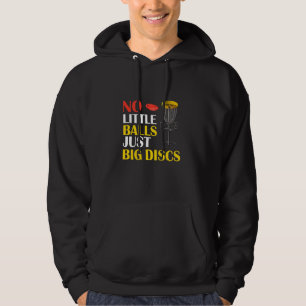 Big Disks ohne kleine Balls Funny Disc Golf Hoodie