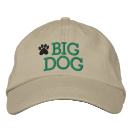 Big Dog Cap Bestickte Baseballkappe