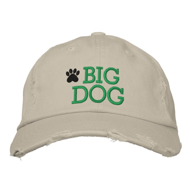 Big Dog Cap durch SRF Bestickte Baseballkappe (Vorderseite)