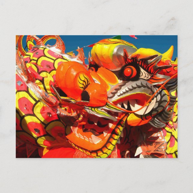 Big Dragon Postkarte (Vorderseite)