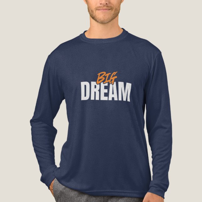 Big Dream Create Energy Tri-Blend Shirt (Vorderseite)