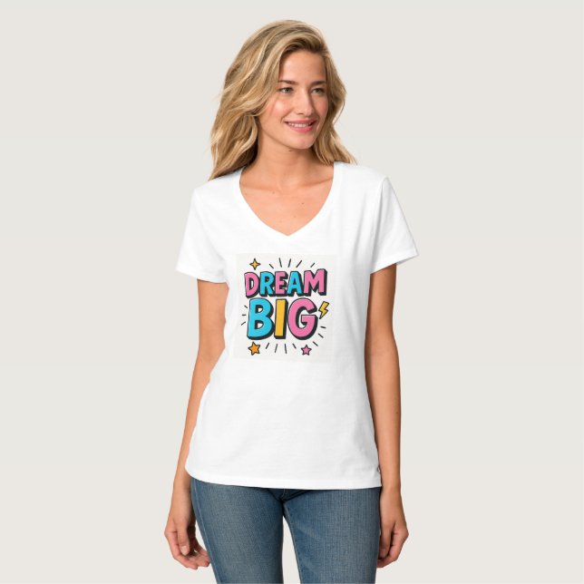 Big Dream Inspiration T - Shirt (Vorderseite Vollansicht)