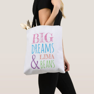 Big Dream & Lima Bohnen Schmetterling Tasche