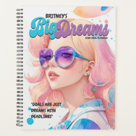 Big Dreams Niedliche Girly Magazine Style Planer
