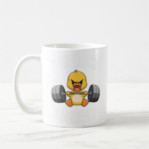 Big Duck Energy Funny Gym Motivation Design - Nied Kaffeetasse