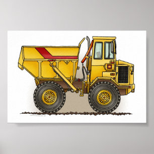 Big Dump Truck Poster