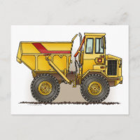 Big-Dump-Truck-Postkarte