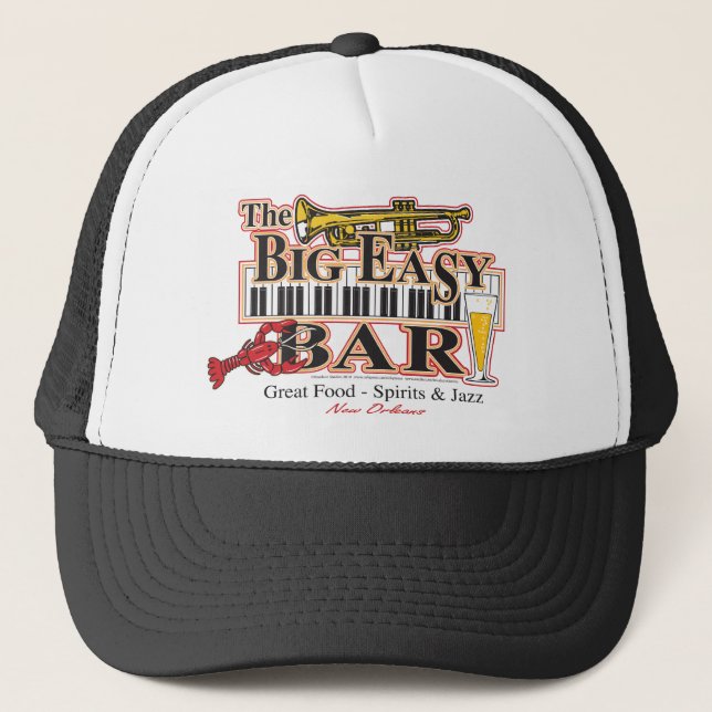 Big-Easy-Bar-3-[konvertiert] Truckerkappe (Vorderseite)