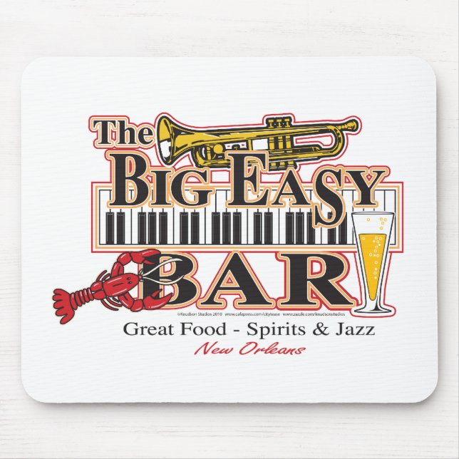 Big-Easy-Bar-3- [umgewandelt] Mousepad (Vorne)