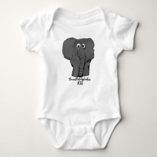 Big Elephant Baby Strampler