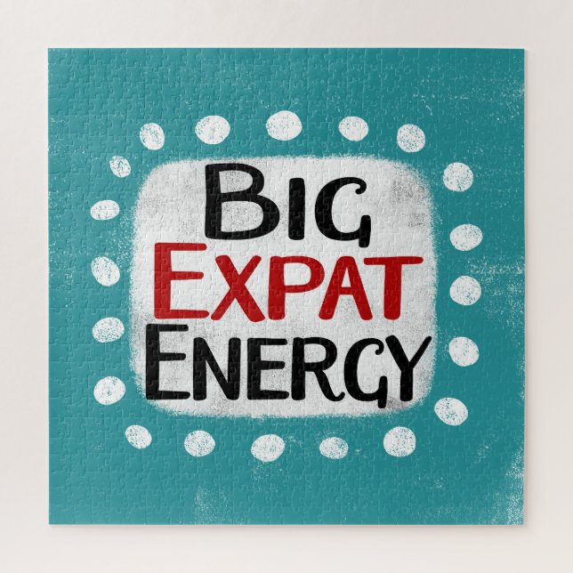 Big Expat Energy Jigsaw Puzzle (Vertikal)